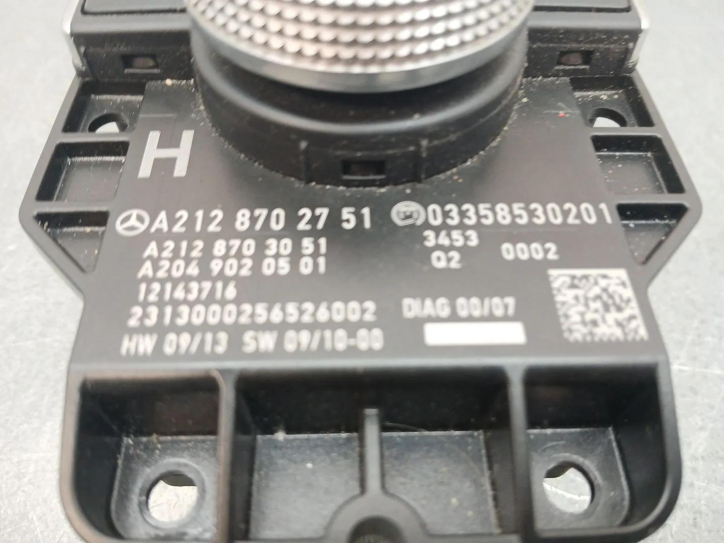 Mando Multifuncion para Mercedes-Benz Clase E (W212) Lim.