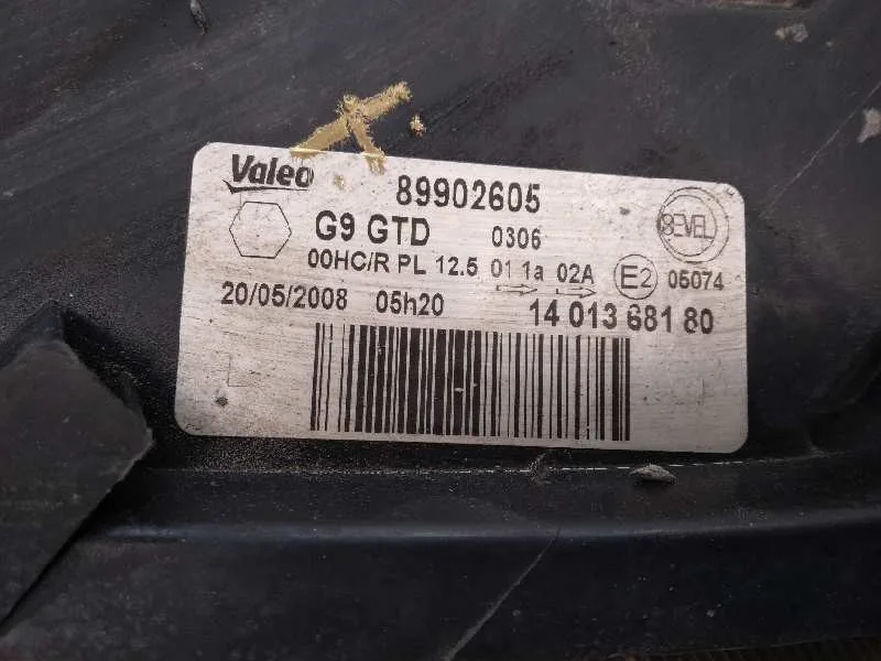 Faro Izquierdo para Fiat Scudo Combi (272)