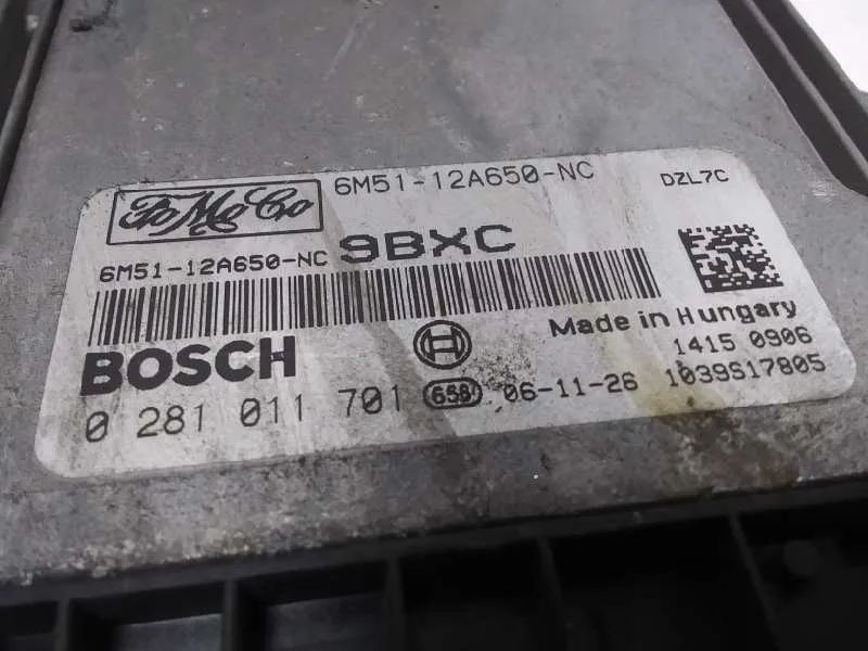 Centralita Motor Uce para Ford Focus Berlina (Cap)