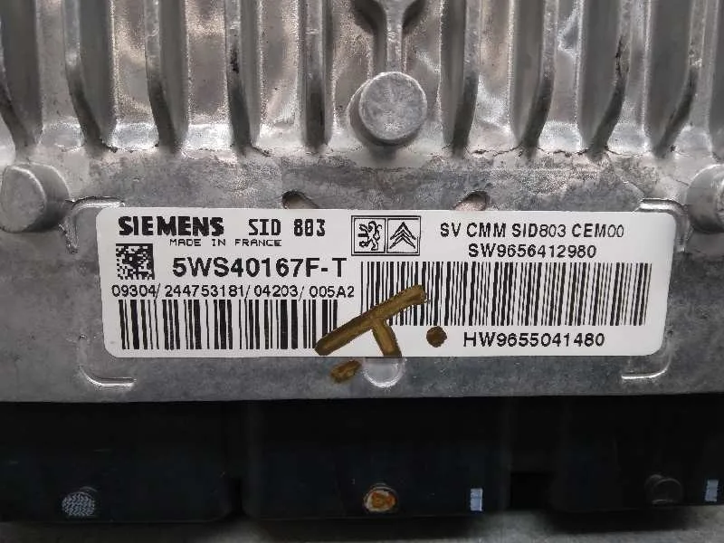 Centralita Motor Uce para Peugeot 407