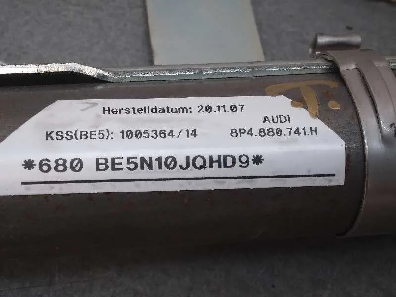 Airbag Cortina Delantero Izquierdo para Audi A3 (8P)