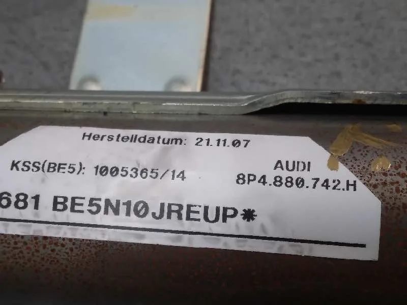 Airbag Cortina Delantero Derecho para Audi A3 (8P)