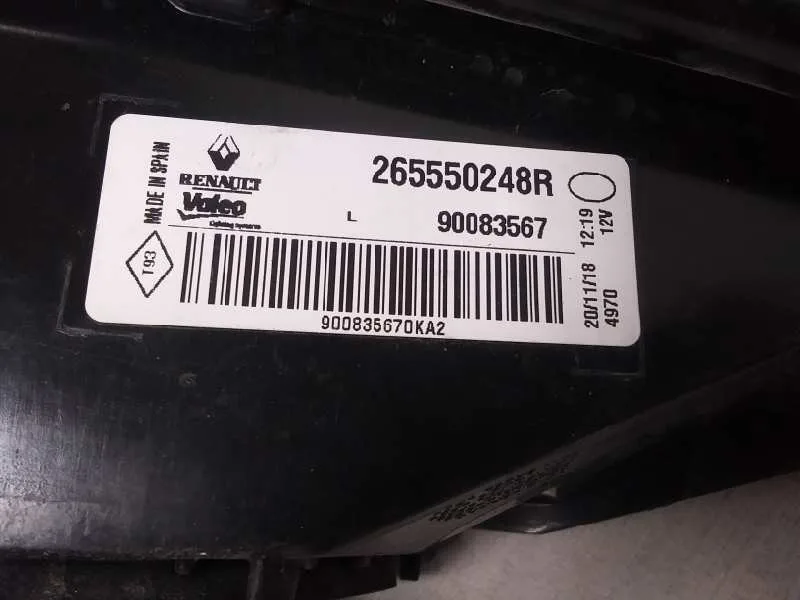 Piloto Trasero Izquierdo Interior para Renault Megane Iv Berlina 5P