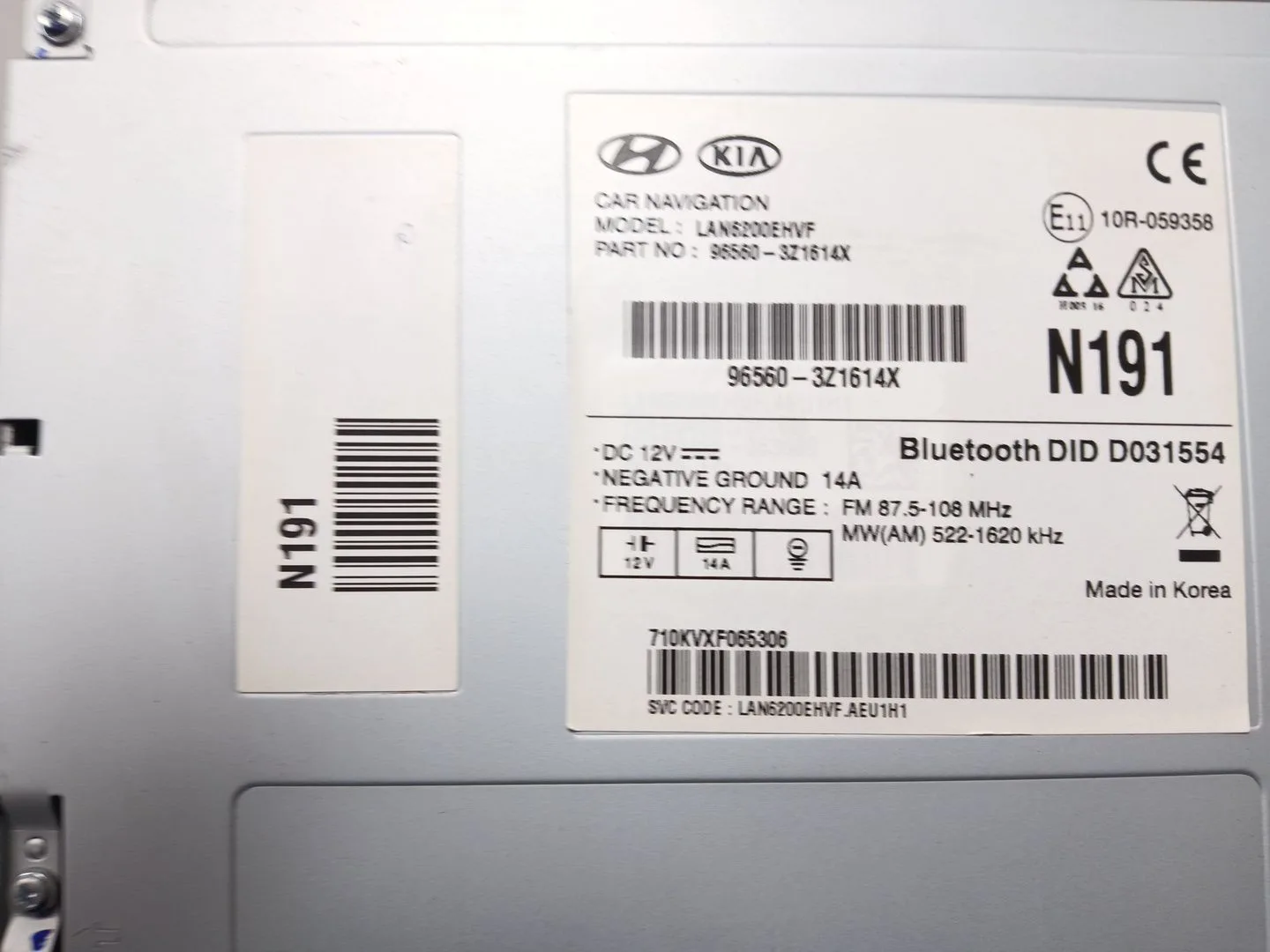 Sistema Audio / Radio Cd para Hyundai I40