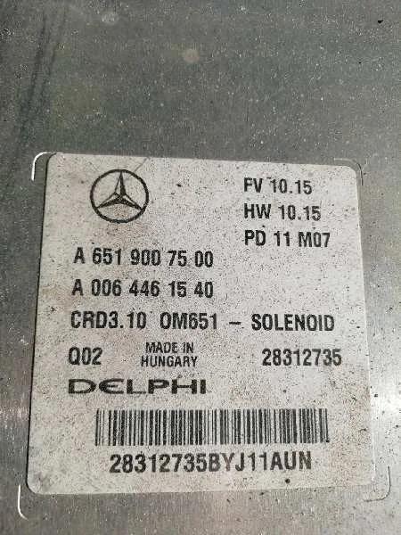 Centralita Motor Uce para Mercedes-Benz Clase C (W204) Berlina