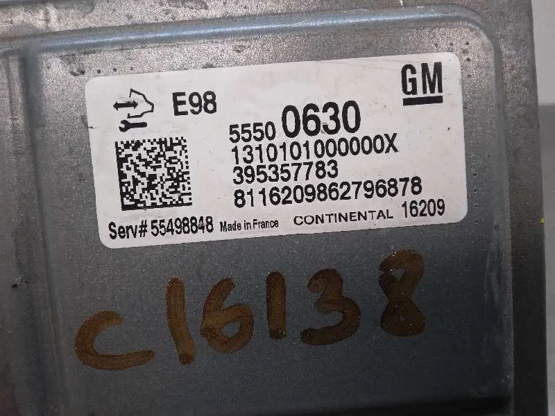 Centralita Motor Uce para Opel Astra K Lim. 5Türig
