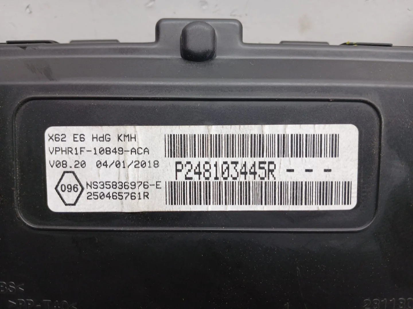 Cuadro Instrumentos para Renault Master Kasten