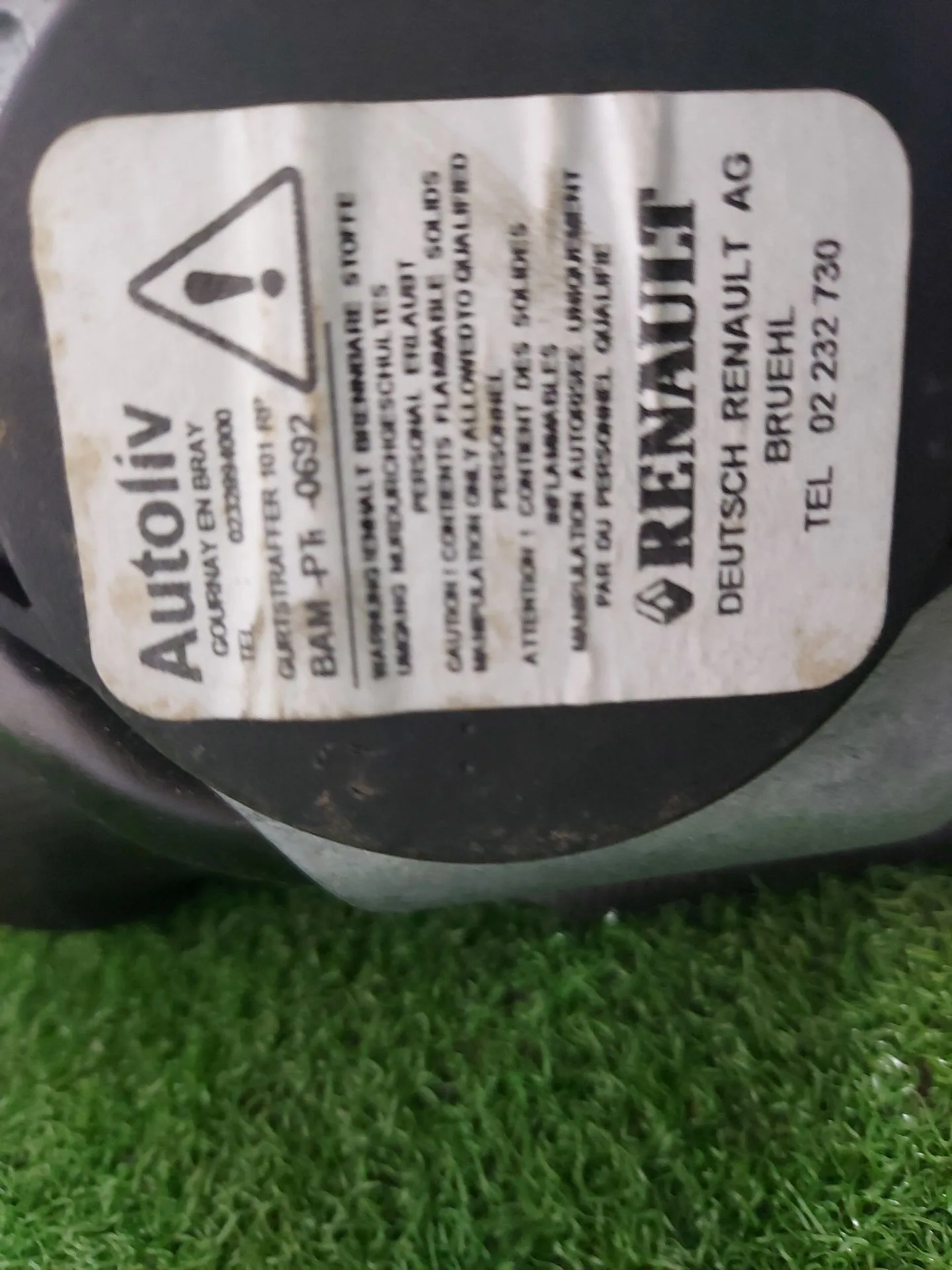 Kit Airbag para Renault Master Kasten