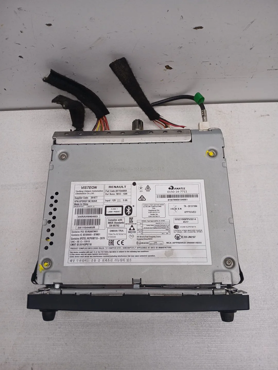 Sistema Audio / Radio Cd para Renault Master Kasten