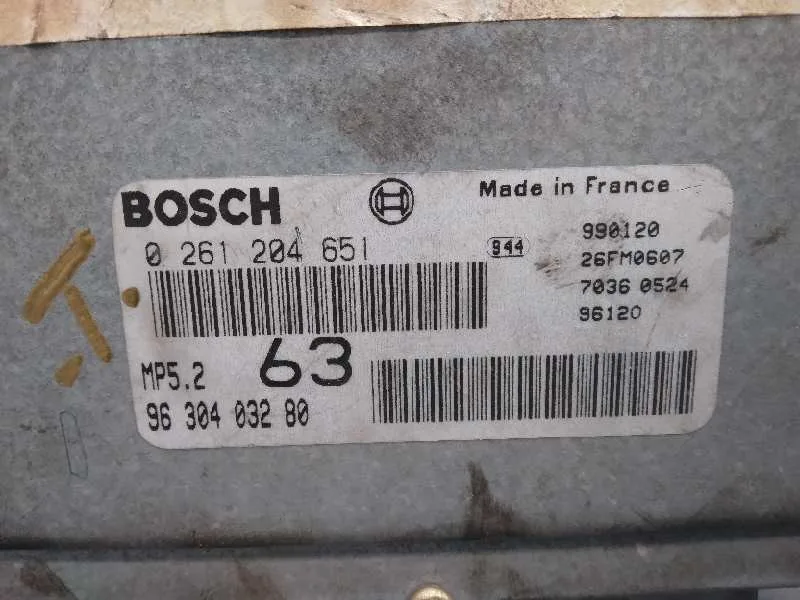 Centralita Motor Uce para Peugeot 406 Berlina (S1/S2)