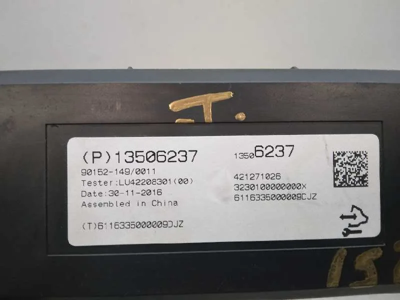 Modulo Electronico para Opel Mokka X