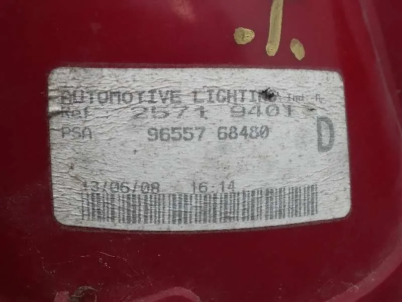 Piloto Trasero Derecho para Peugeot 307 Break/Sw (S2)