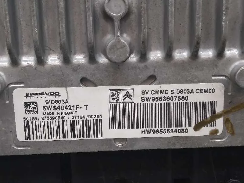Centralita Motor Uce para Peugeot 307 Break/Sw (S2)