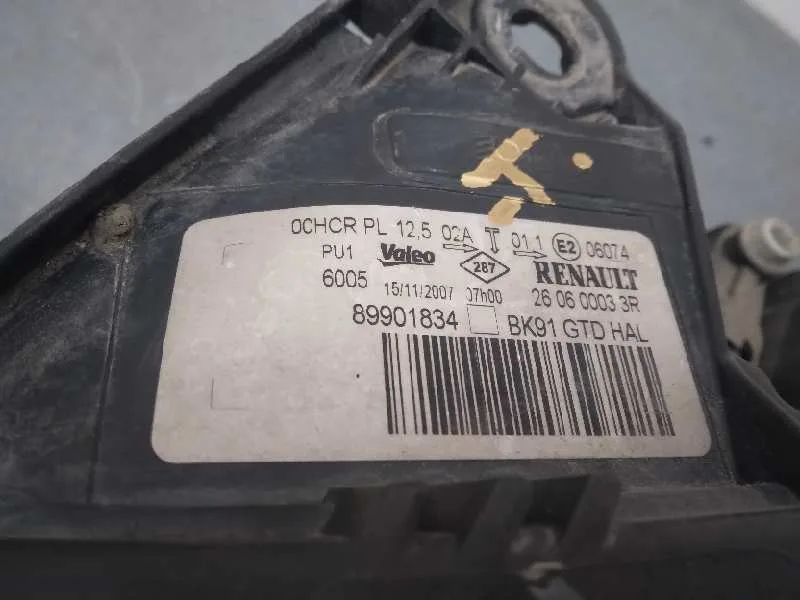 Faro Izquierdo para Renault Laguna Iii