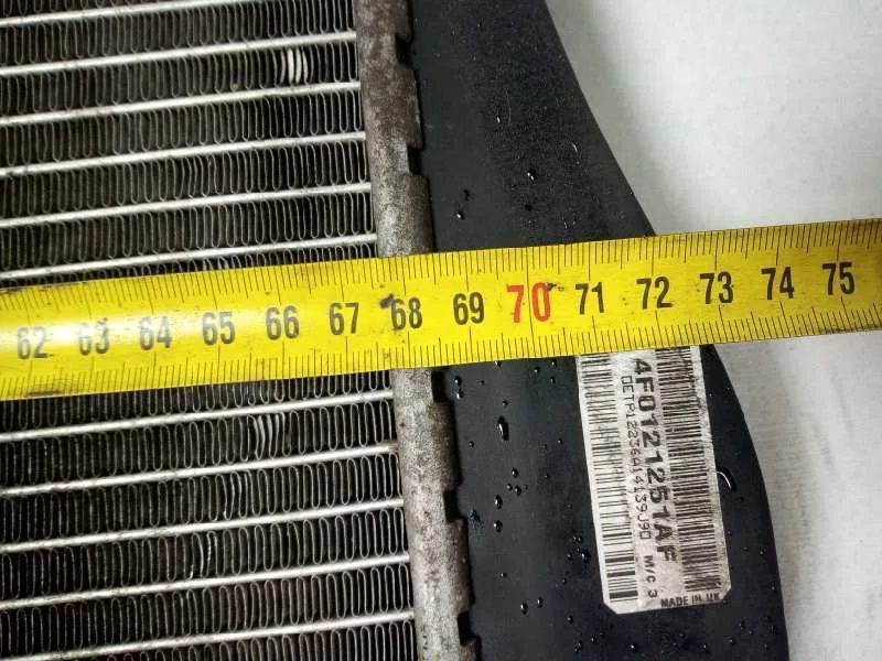 Radiador Agua para Audi A6 Avant (4F2)
