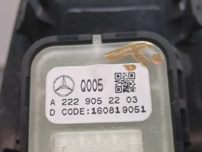 Mando Elevalunas Delantero Derecho para Mercedes-Benz Vito Kasten