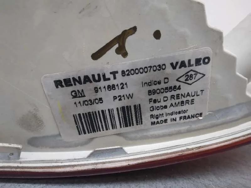 Piloto Delantero Derecho para Renault Trafic Combi (Ab 4.01)