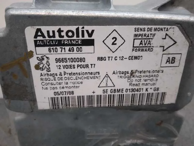 Centralita Airbag para Peugeot 308 Sw