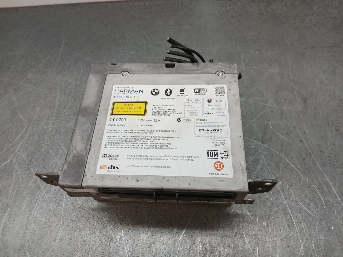 Sistema Audio / Radio Cd para Bmw Serie 1 Lim. (F20)