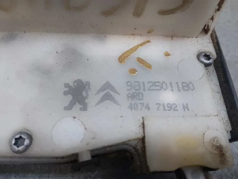 Cerradura Puerta Trasera Derecha para Peugeot 208