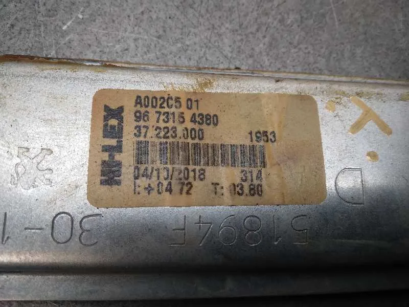 Elevalunas Delantero Derecho para Peugeot 208