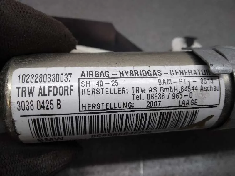Airbag Cortina Delantero Derecho para Bmw Serie 3 Berlina (E90)