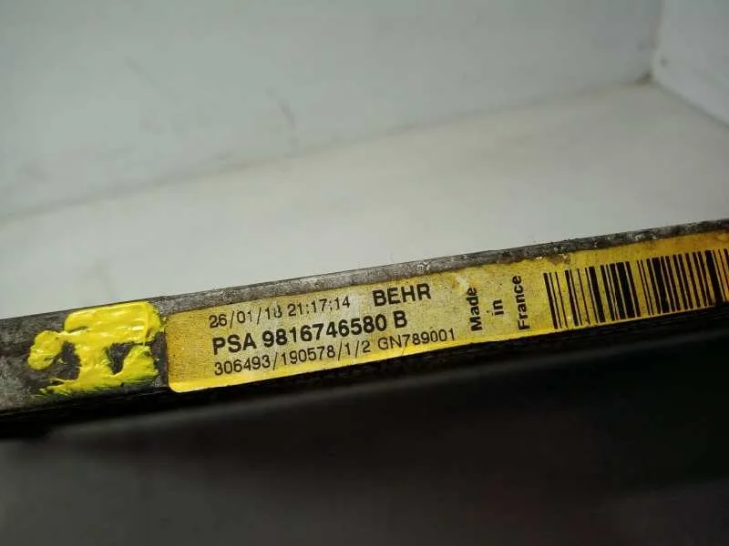Condensador / Radiador Aire Acondicionado para Citroën C4 Picasso