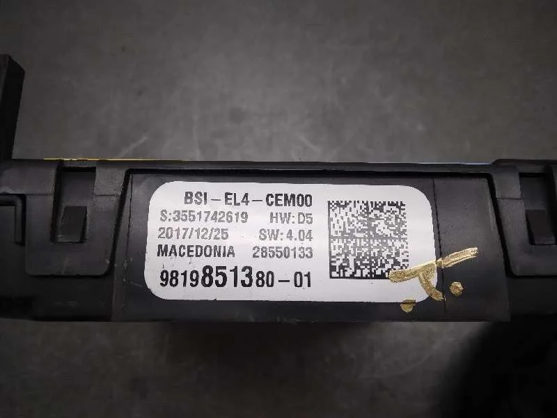 Centralita Bsi para Citroën C4 Picasso