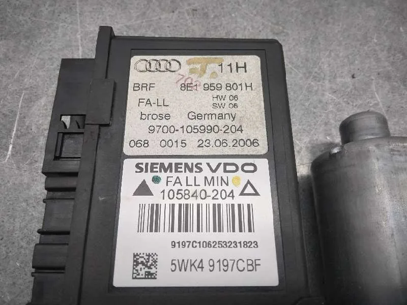 Motor Elevalunas Delantero Izquierdo para Audi A4 Berlina (8E)