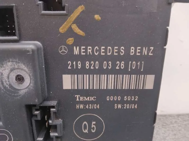Modulo Electronico para Mercedes-Benz Clase Cls (W219)