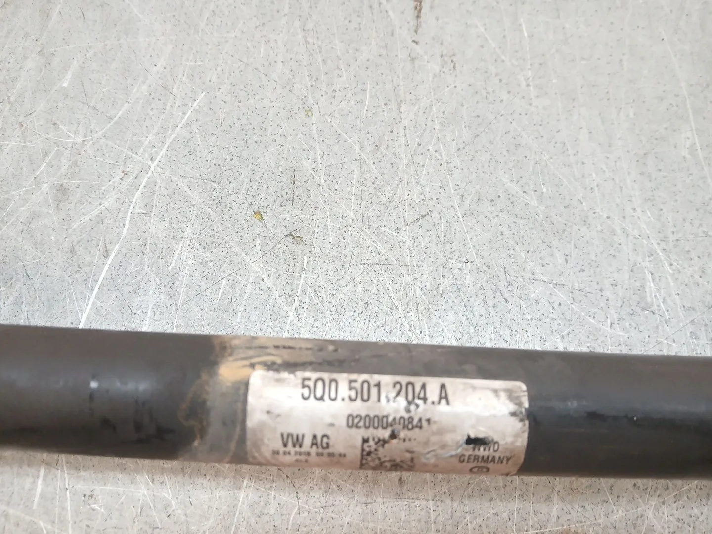 Transmision Trasera Derecha para Seat Leon St (5F8)