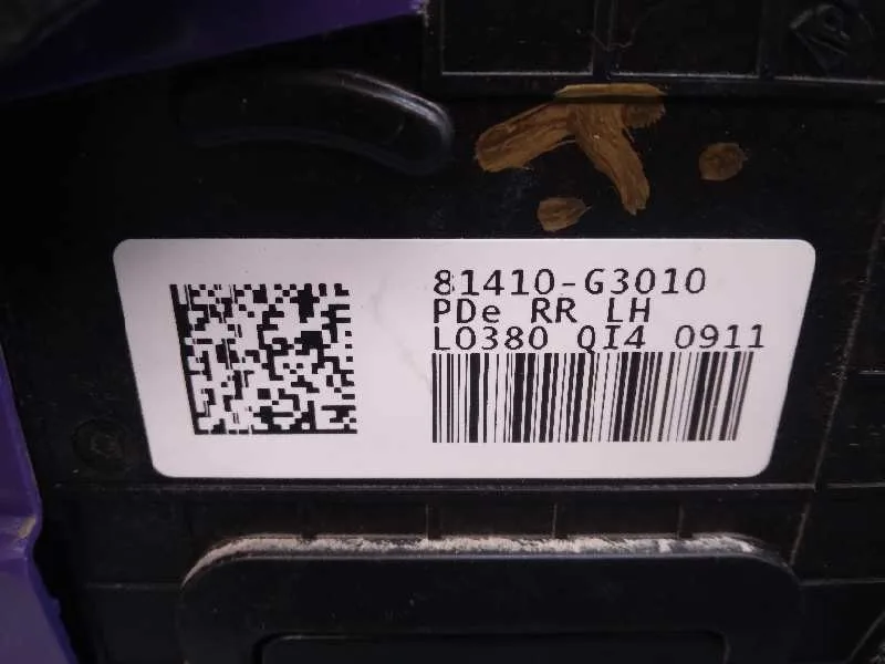 Cerradura Puerta Trasera Izquierda para Hyundai I30 Cw (Pd)