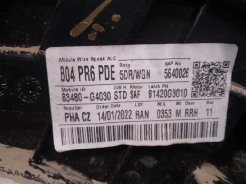 Elevalunas Trasero Derecho para Hyundai I30 Cw (Pd)