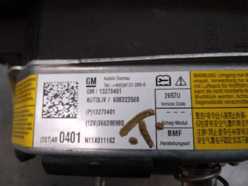 Kit Airbag para Opel Insignia Berlina