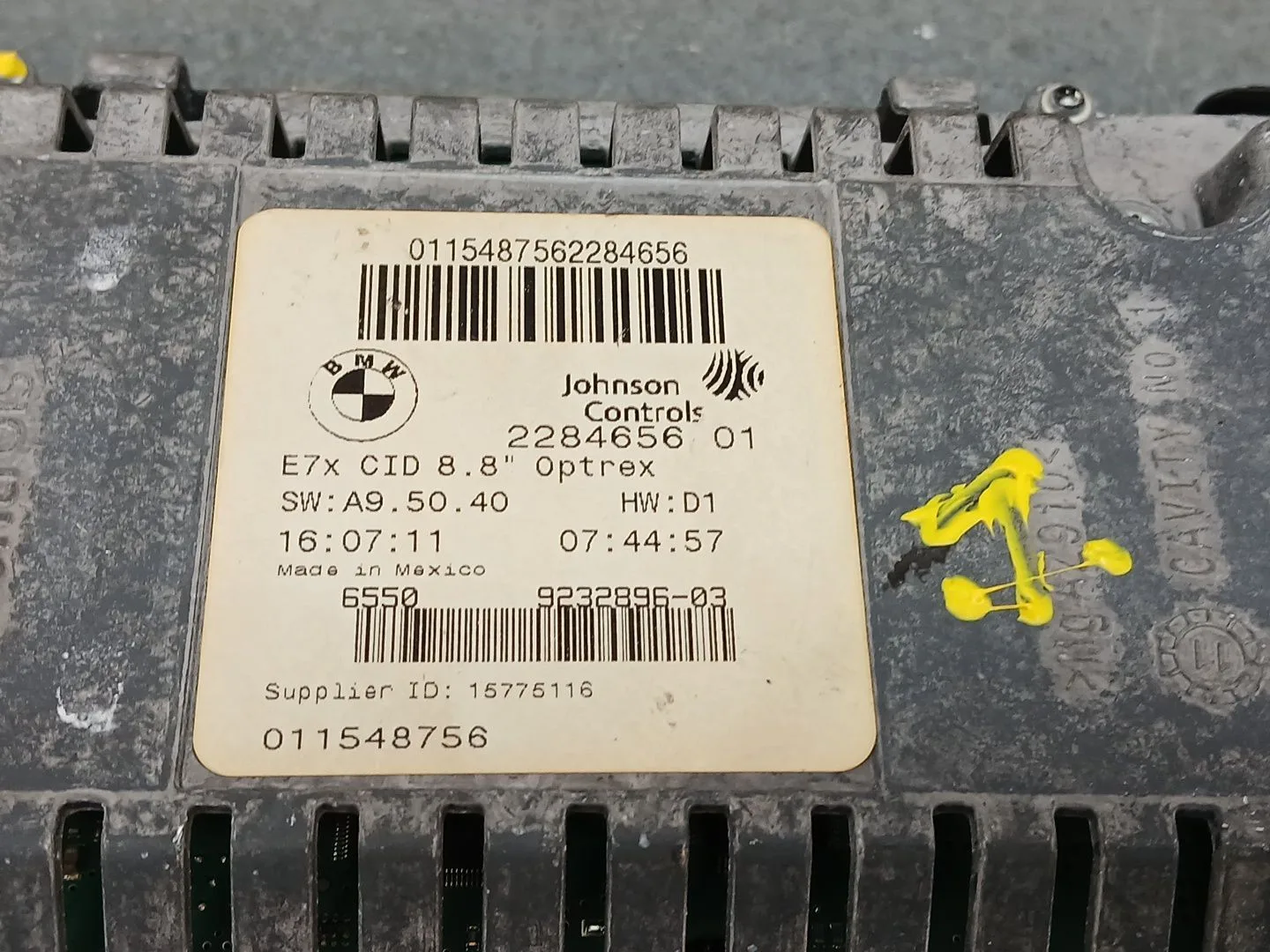 Pantalla Multifuncion para Bmw X5 (E70)