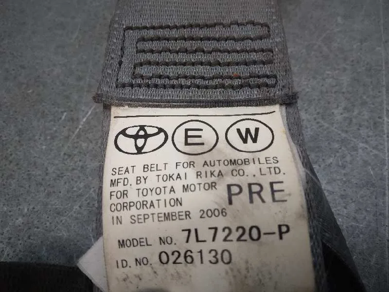 Cinturon Seguridad Delantero Derecho para Toyota Prius (Nhw20)
