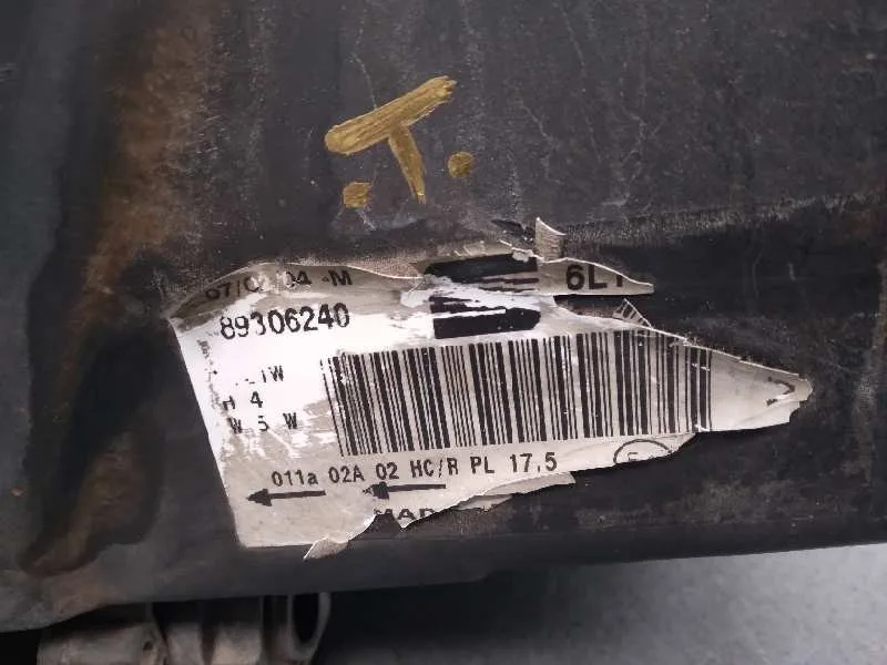 Faro Derecho para Seat Ibiza (6L1)