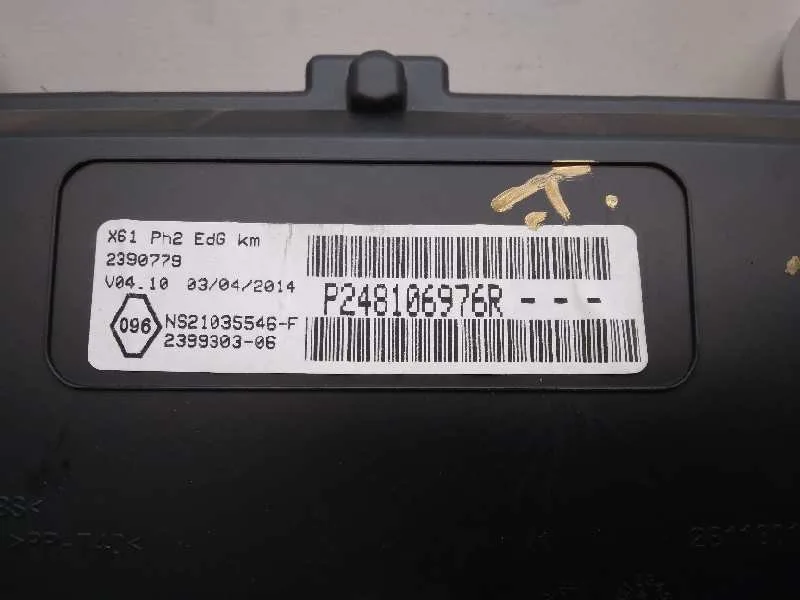 Cuadro Instrumentos para Renault Kangoo