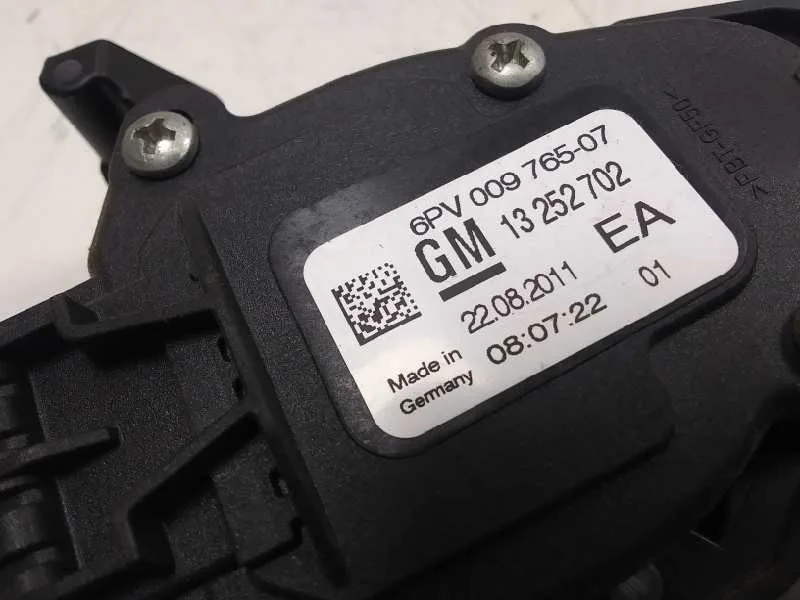 Potenciometro Pedal para Opel Astra J Gtc