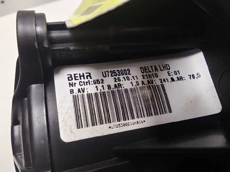 Motor Calefaccion para Opel Astra J Gtc