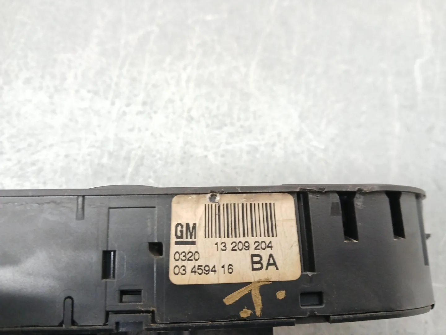 Mando Elevalunas Delantero Izquierdo para Opel Astra H Berlina