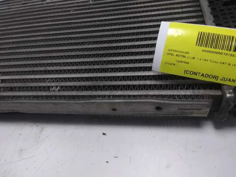 Intercooler para Opel Astra J Lim.