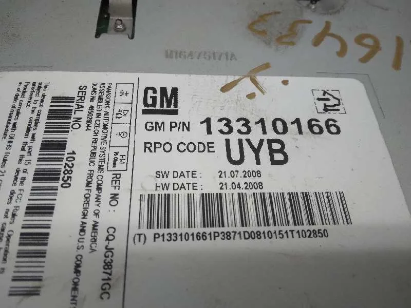 Sistema Audio / Radio Cd para Opel Insignia Berlina