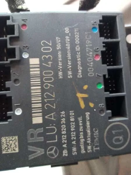 Elevalunas Delantero Derecho para Mercedes-Benz Clase E (W212) Lim.