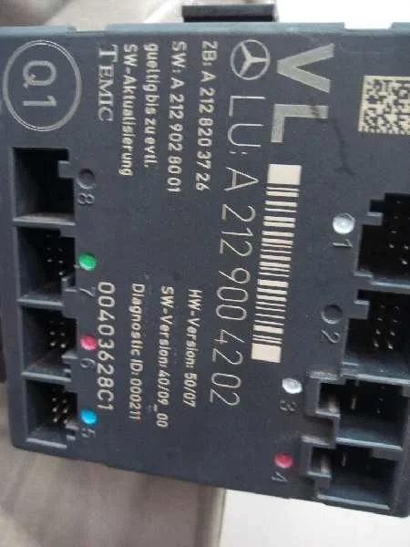 Elevalunas Delantero Izquierdo para Mercedes-Benz Clase E (W212) Lim.