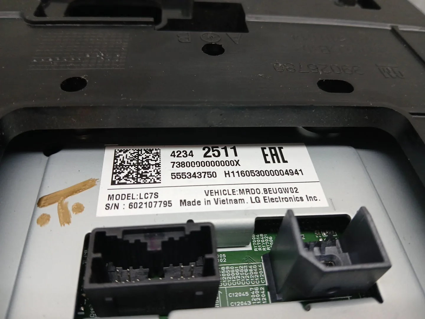 Sistema Audio / Radio Cd para Opel Astra K Lim. 5Türig