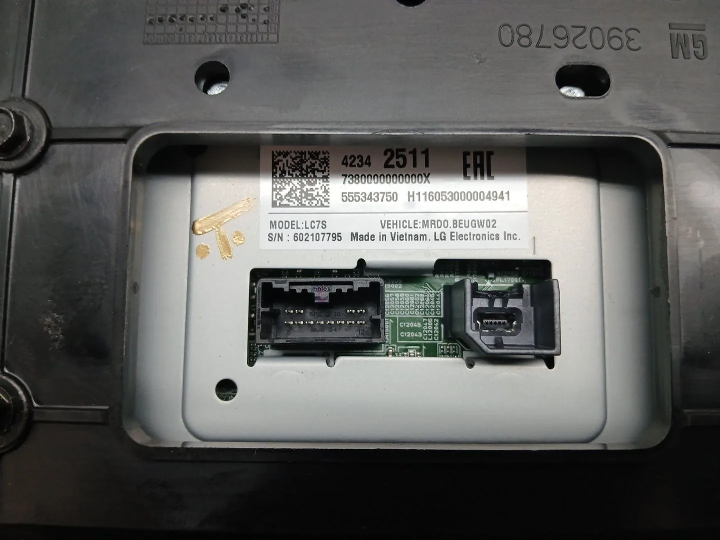 Sistema Audio / Radio Cd para Opel Astra K Lim. 5Türig