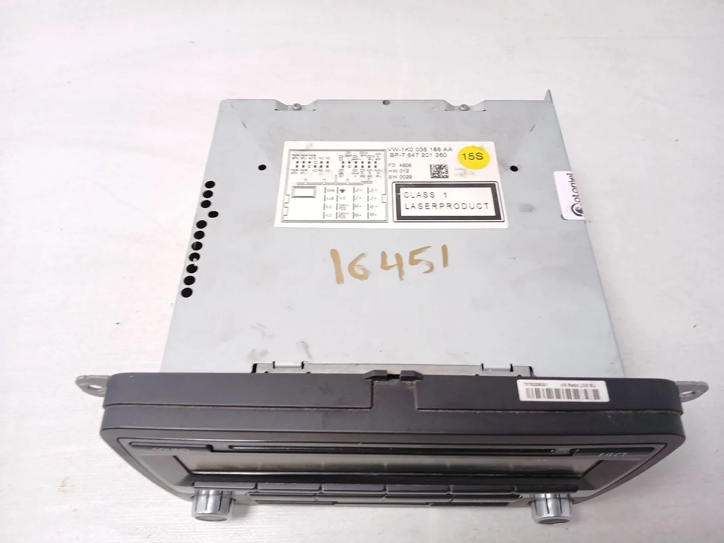 Sistema Audio / Radio Cd para Volkswagen Eos (1F7)