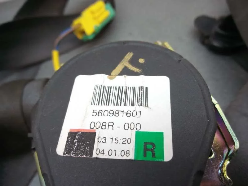 Cinturon Seguridad Delantero Derecho para Volkswagen Touareg (7La)