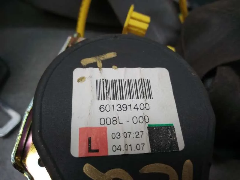 Cinturon Seguridad Delantero Izquierdo para Volkswagen Touareg (7La)